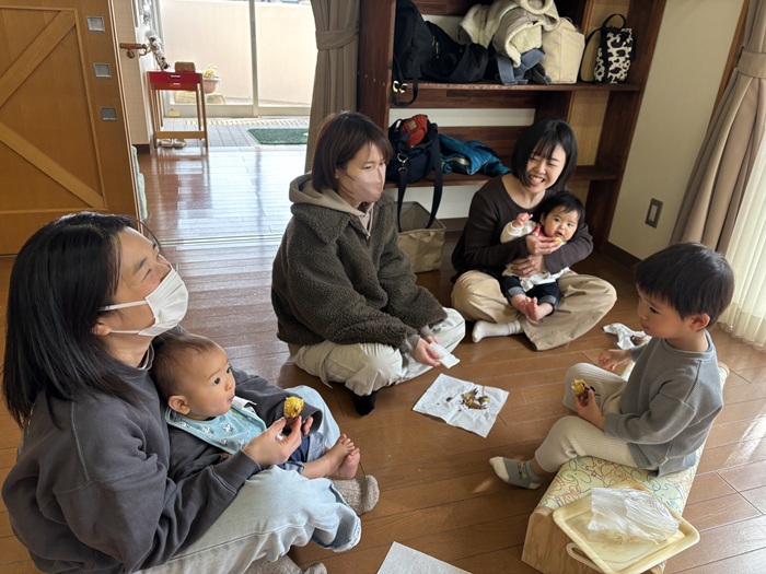 ほっかほかの焼きいも～♪